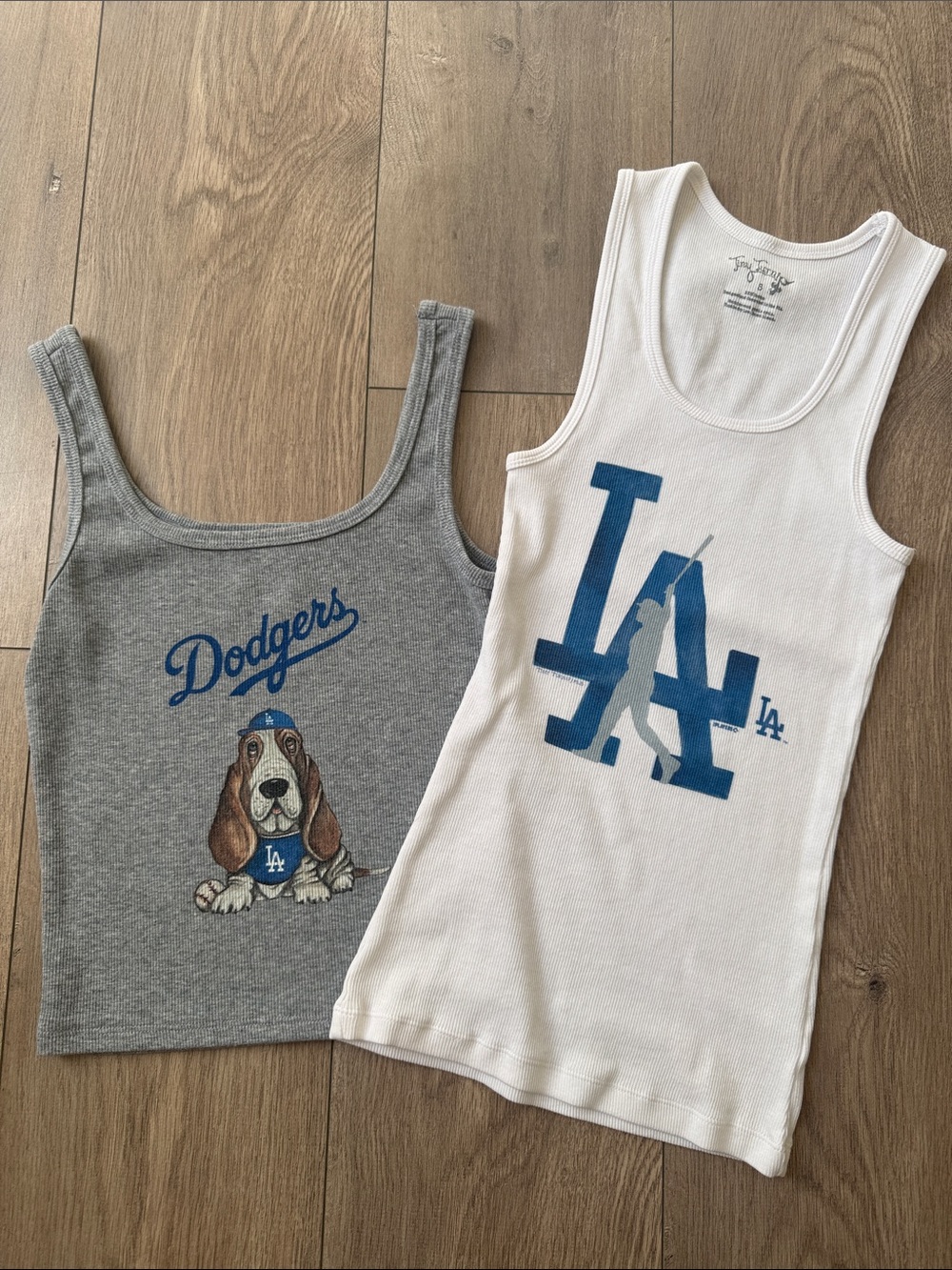 NWOT Los Angeles Dodgers Tiny Turnip Tanks